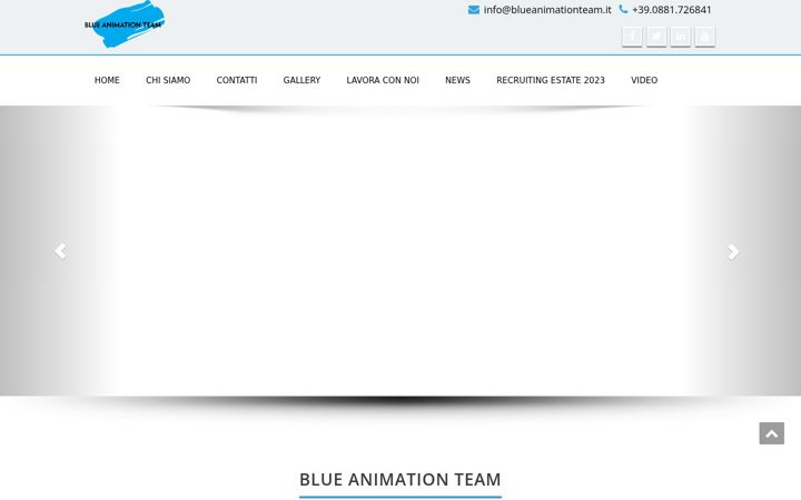 Capture d'écran de blueanimationteam.it