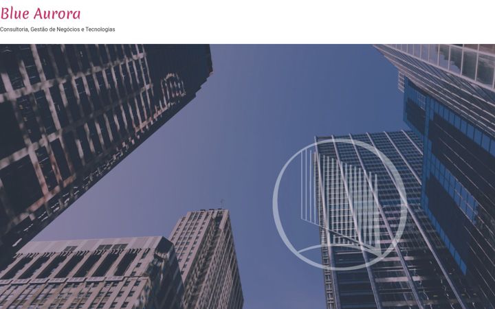 Screenshot of blueaurora.pt