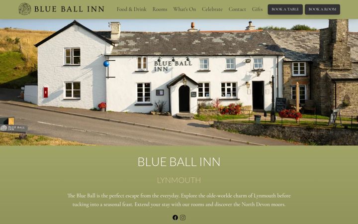 Képernyőkép: blueballinn.com