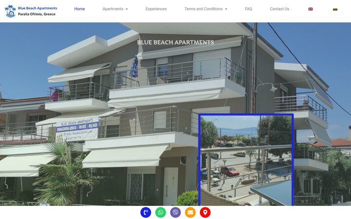 Screenshot of bluebeachofrinio.com