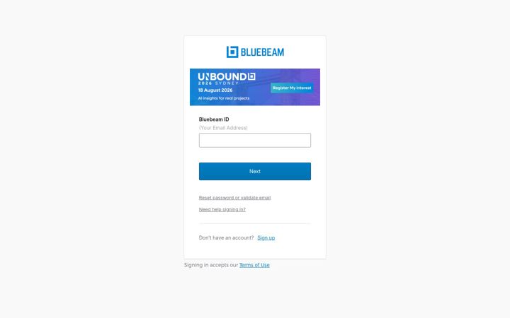 Screenshot of bluebeamstudio.com.au