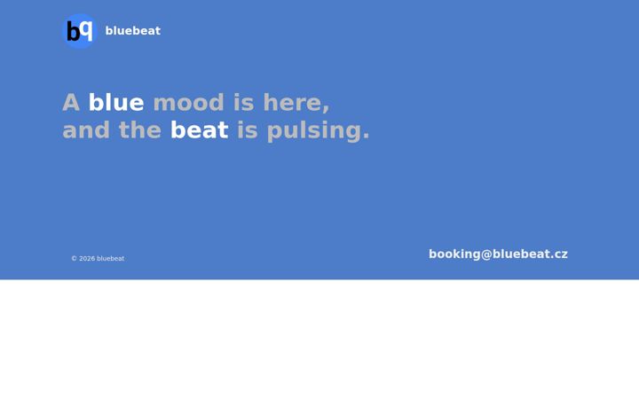 Screenshot of bluebeat.cz