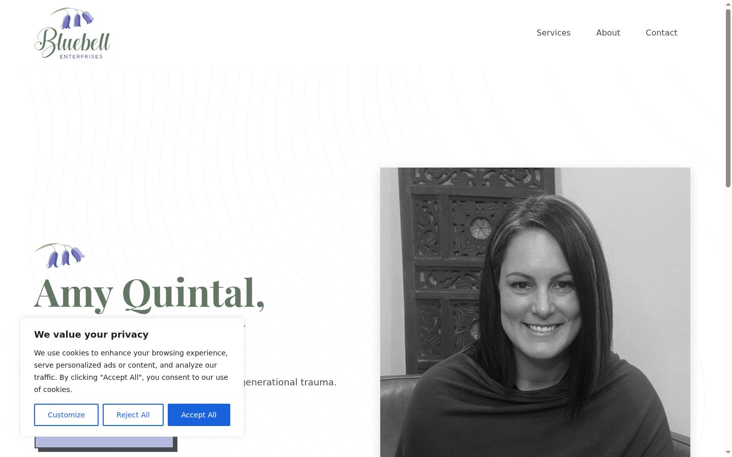 Screenshot tal-banner tal-kunsens muri qabel kwalunkwe interazzjoni