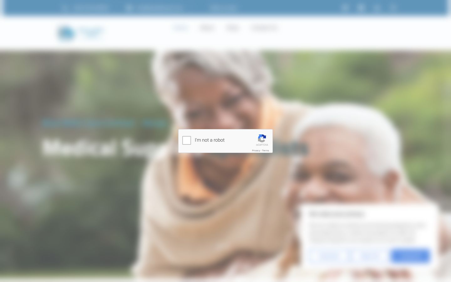 Screenshot του banner συγκατάθεσης που εμφανίστηκε πριν από οποιαδήποτε αλληλεπίδραση