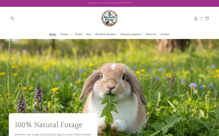 Screenshot of bluebellsforage.co.uk