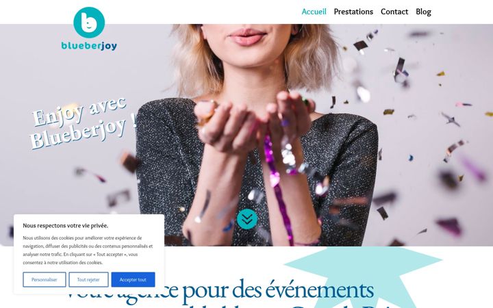 Screenshot του blueberjoy.com
