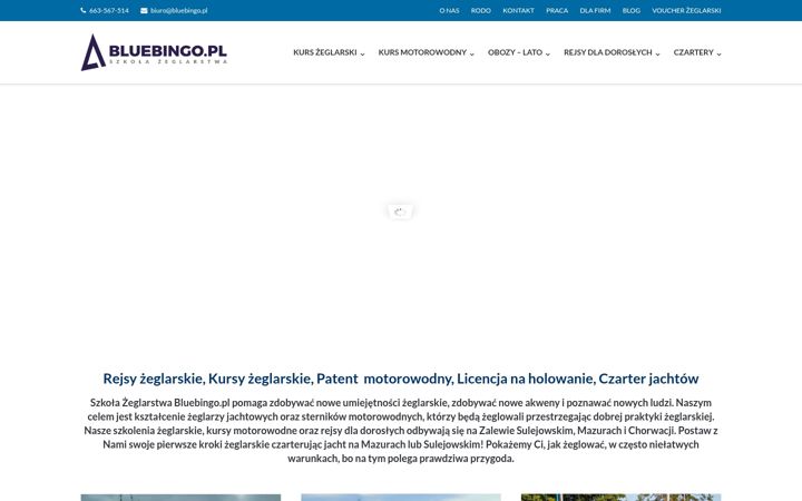 Zrzut ekranu bluebingo.pl