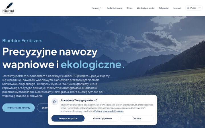 Screenshot of bluebirdfertilizers.pl