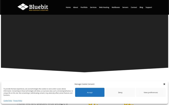 Ekrānuzņēmums no bluebit.co.uk