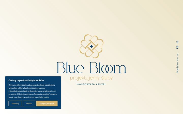 Screenshot of bluebloom.pl