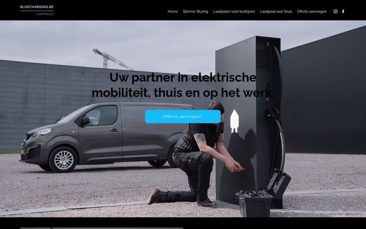 Skärmbild av bluecharging.be