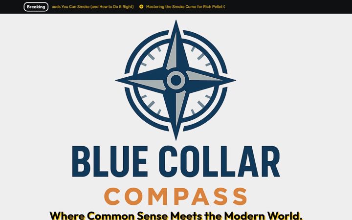 Skærmbillede af bluecollarcompass.com