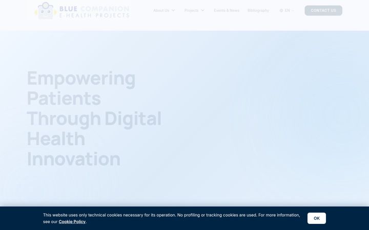 Screenshot of bluecompanion.com