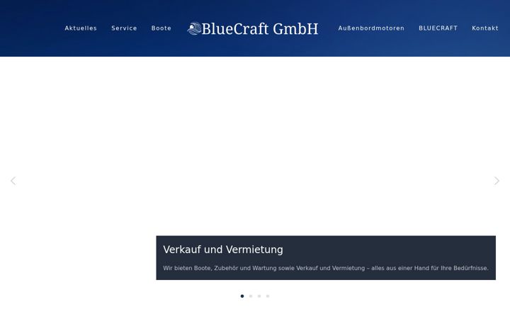 Skærmbillede af bluecraft.de