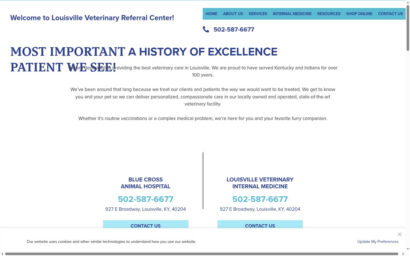 Captura de ecrã do banner de consentimento apresentado antes de qualquer interação