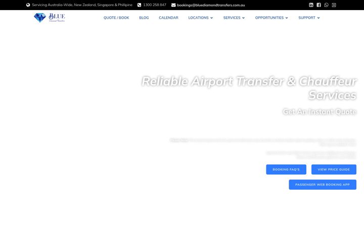 Screenshot ta' bluediamondtransfers.com.au