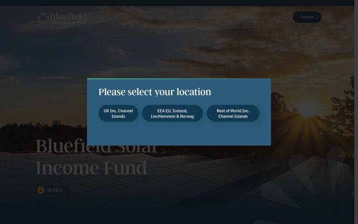 Screenshot of bluefieldsif.com
