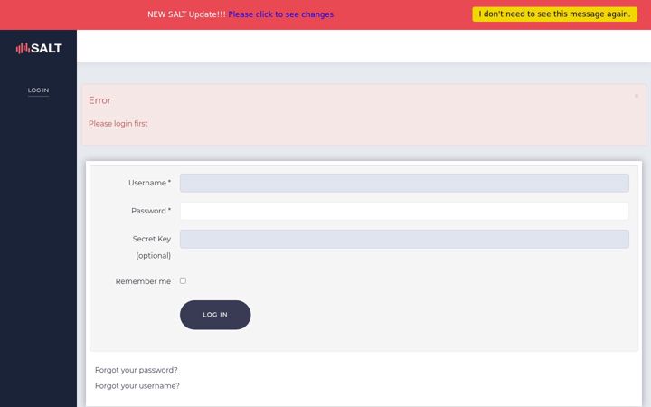Screenshot of bluefit-salt.com.au