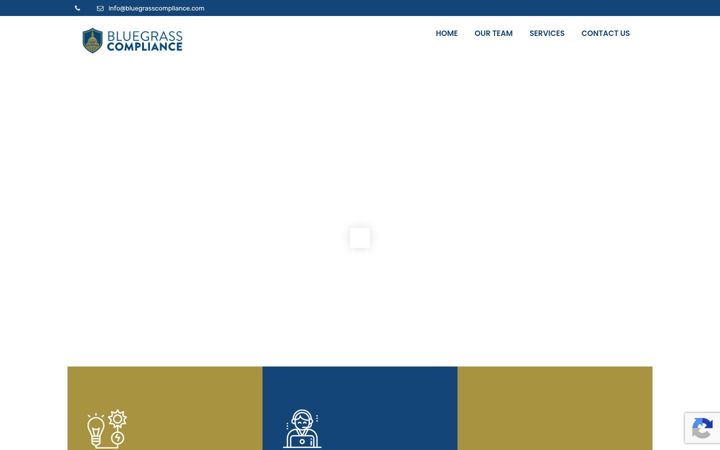 Screenshot of bluegrasscompliance.com