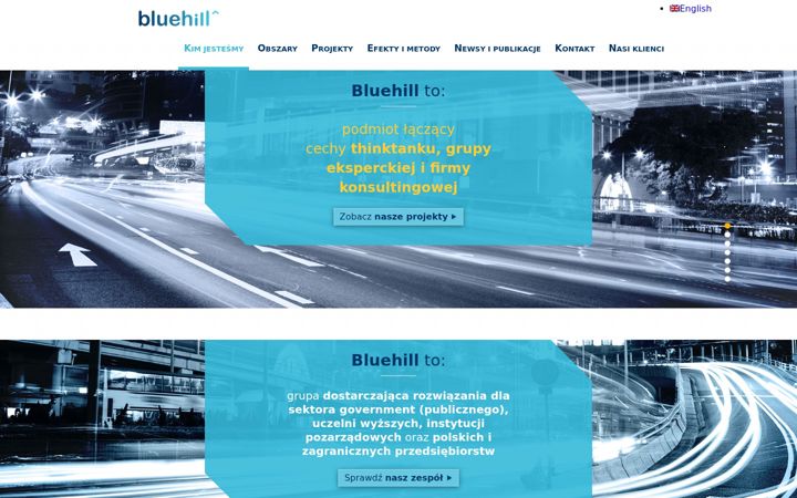 Skærmbillede af bluehill.pl