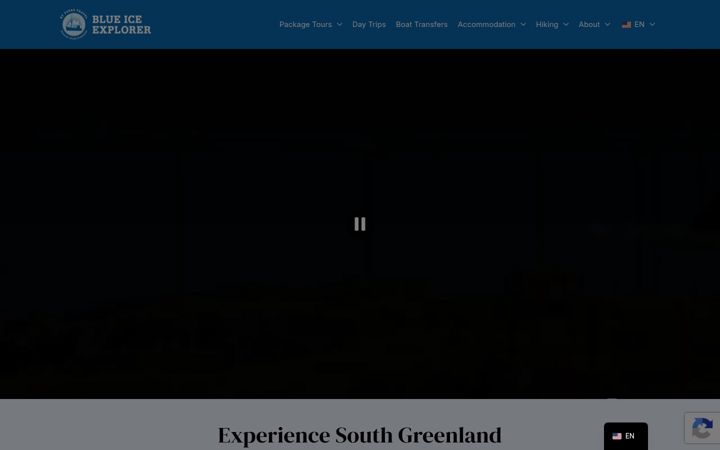 Screenshot of blueiceexplorer.gl