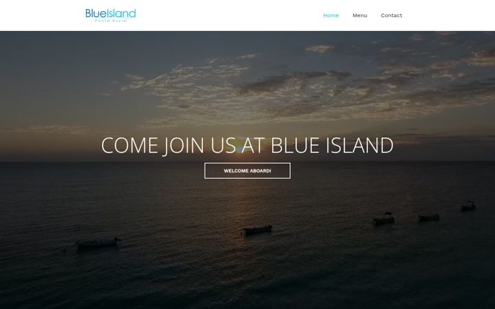 Screenshot of blueislandexperience.com