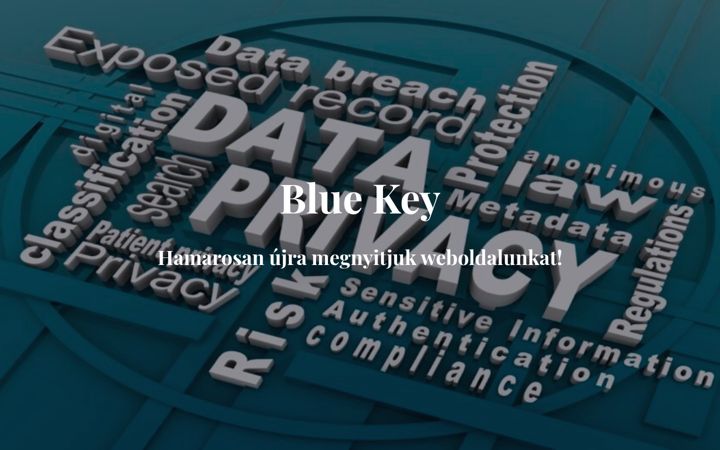 Screenshot of bluekey.hu