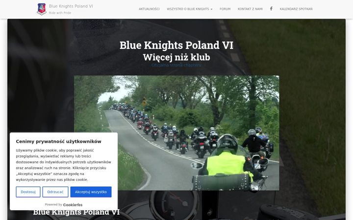 Screenshot of blueknights6.eu