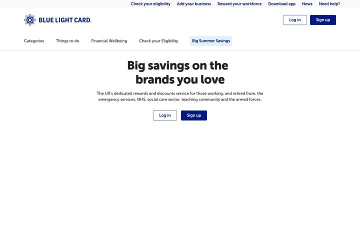 bluelightcard.co.uk