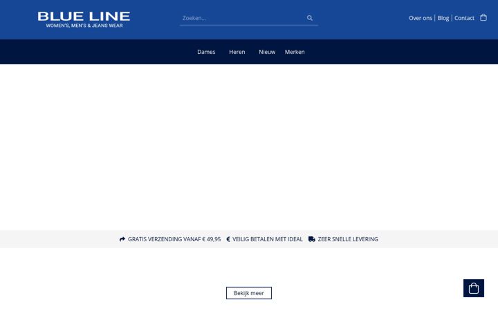 Skærmbillede af bluelinezeewolde.nl