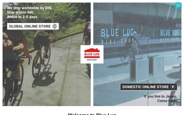 Screenshot of bluelug.com