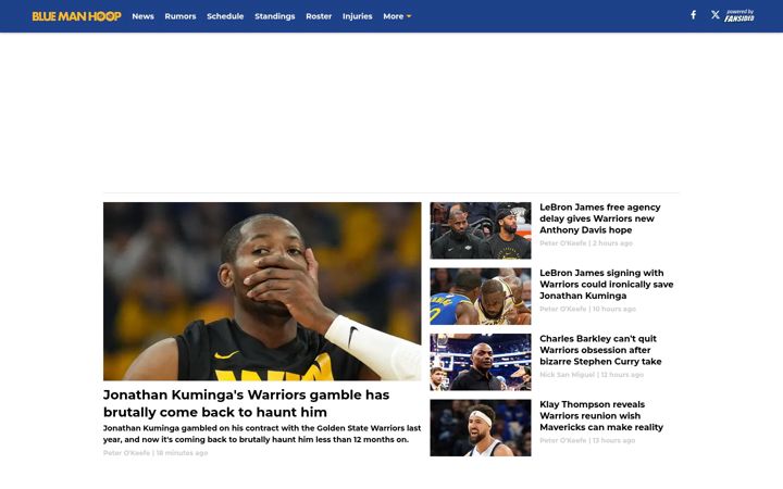 Captură de ecran a bluemanhoop.com