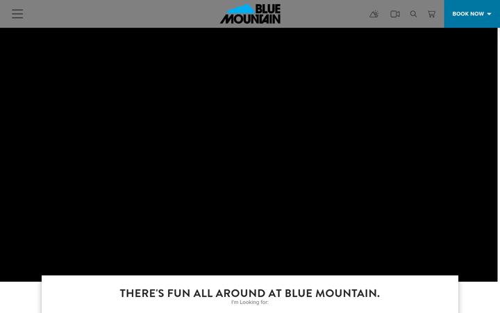 Screenshot of bluemountain.ca