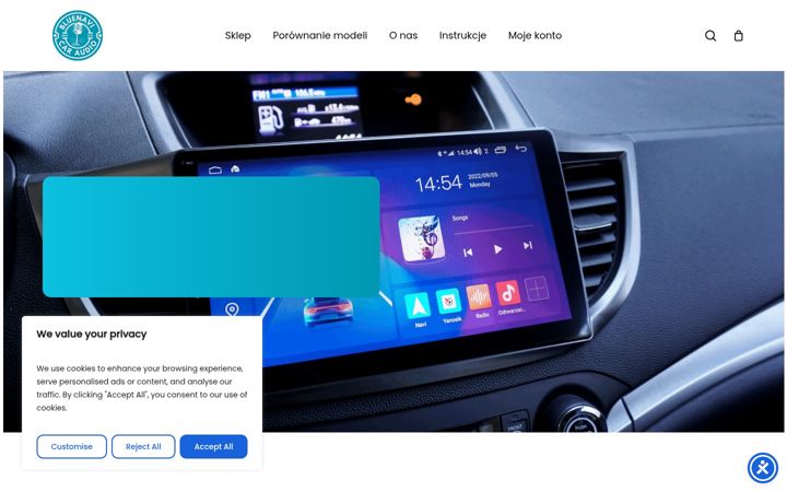 Screenshot of bluenavi.pl