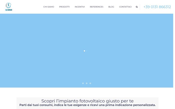 Screenshot of bluenergia.eu