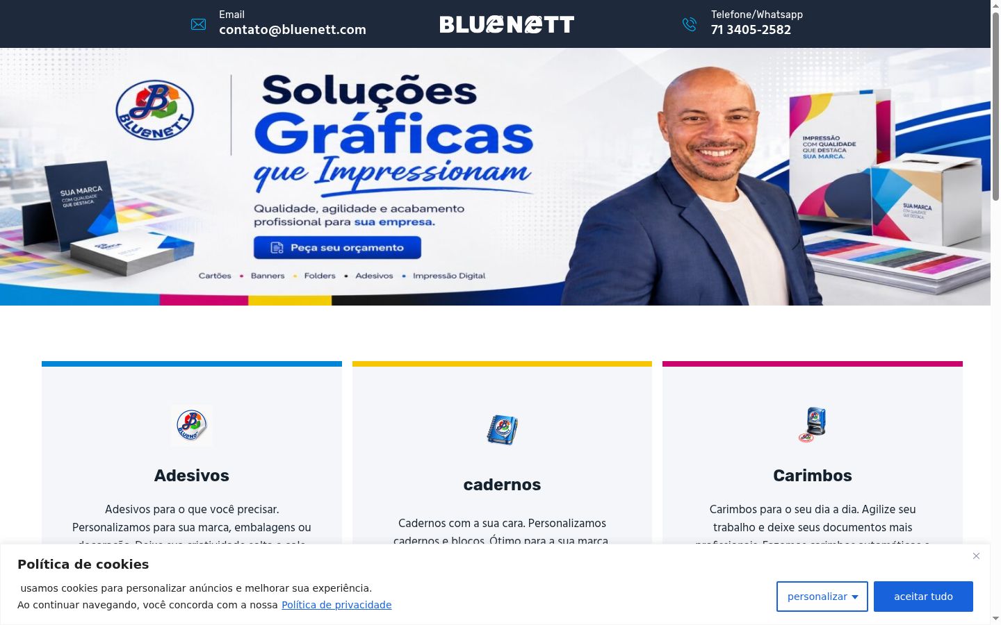 Sutikimo reklamjuostės, rodytos prieš bet kokią sąveiką, ekrano kopija