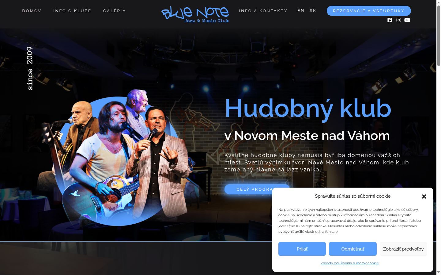 Sutikimo reklamjuostės, rodytos prieš bet kokią sąveiką, ekrano kopija
