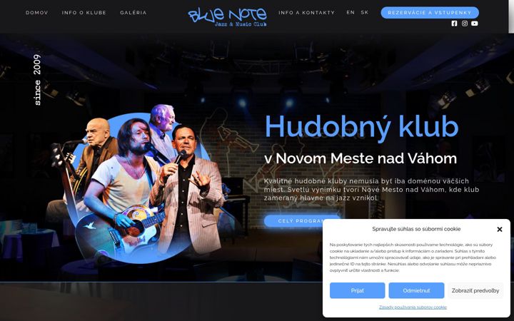 Ekrano kopija bluenote.sk