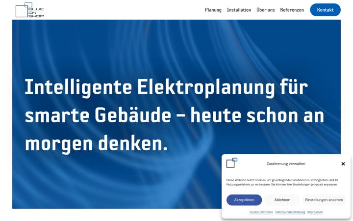 Screenshot of blueonshop.de