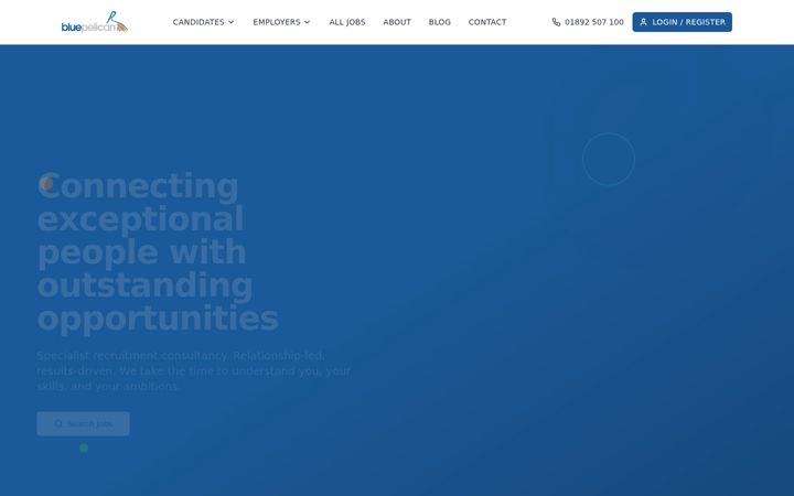Screenshot of bluepelican.com