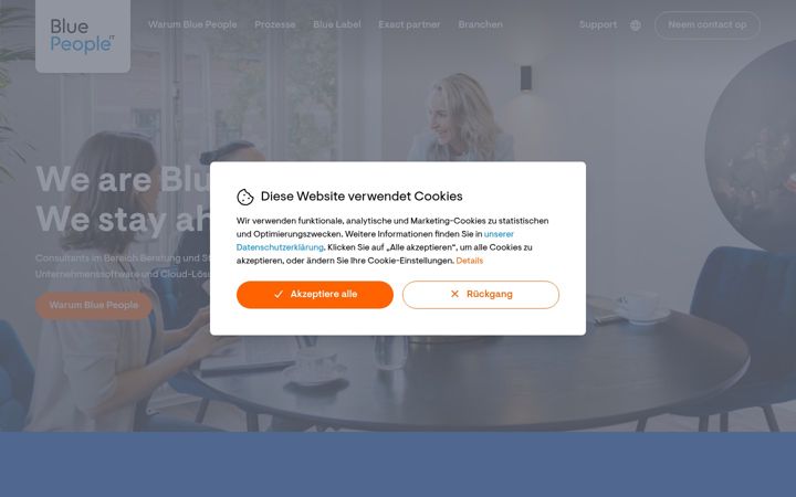 Screenshot of bluepeople-it.de