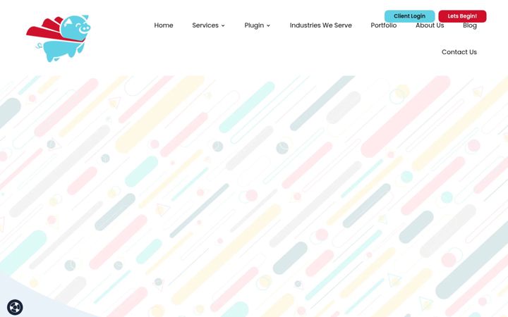 Screenshot of bluepigweb.com