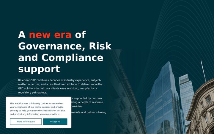 Screenshot of blueprintgrc.com