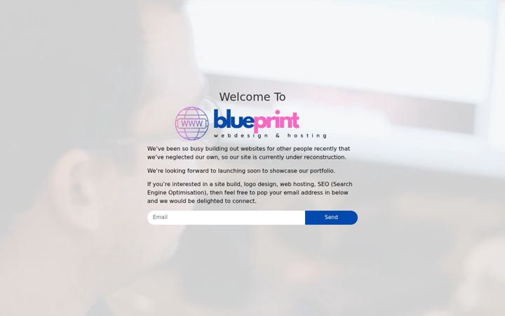 Screenshot of blueprintwebdesign.co.uk