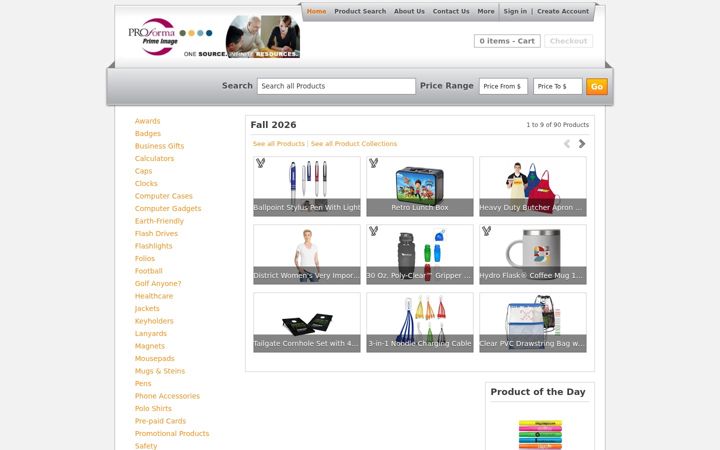 Zrzut ekranu blueridgepromos.com