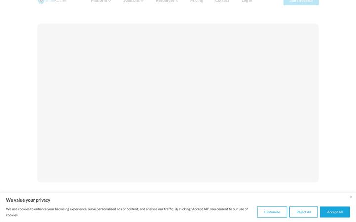 Screenshot of bluerithm.com
