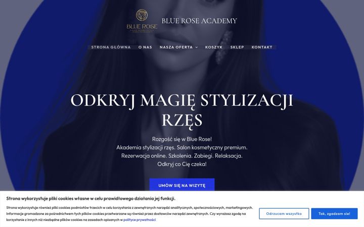 Screenshot ta' blueroseacademy.pl