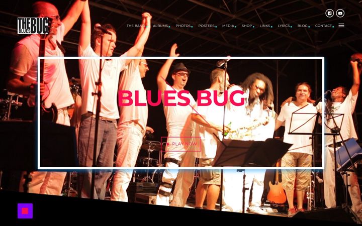 Ekraanipilt saidist bluesbug.gr