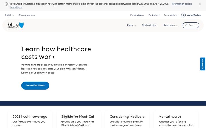 Képernyőkép: blueshieldca.com