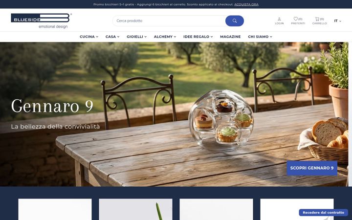 Captură de ecran a blueside-design.com